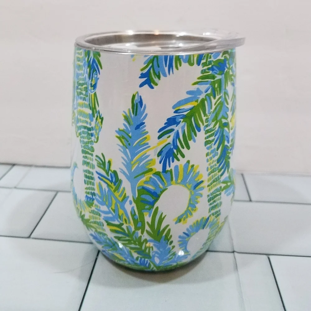 Lilly Pulitzer Travel Tumbler 12oz NWOT - Picture 7 of 11